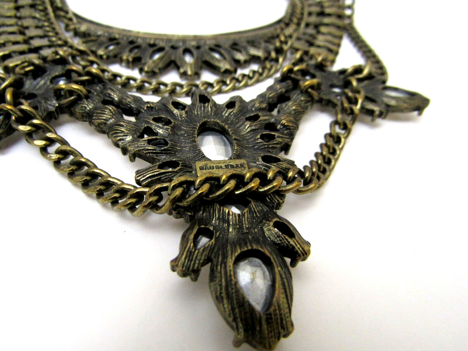 Bauble Bar Statement Necklaces Clear Rhinestone J… - image 6