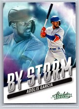 2022 Panini Absolute #BYS-5 Adolis Garcia By Storm Retail Green