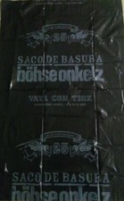 Böhse Onkelz, Müllsack Rolle komplett, ca.25 Stück, Lausitzring 17+18.6.2005 NEU