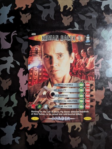Doctor Who Battles In Time CCG Singles Super Rare Holo, Rare, Common 2007 - Picture 206 of 227
