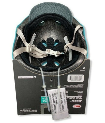 Bell Argon Adult Bicycle Helmet Multi Sport Age 14+ Hard Shell Mint Teal Vented - Picture 2 of 7