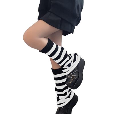 Women's Leg Warmers Fashion Knit Leg Warmers Long Leg Socks Cute Fashion
