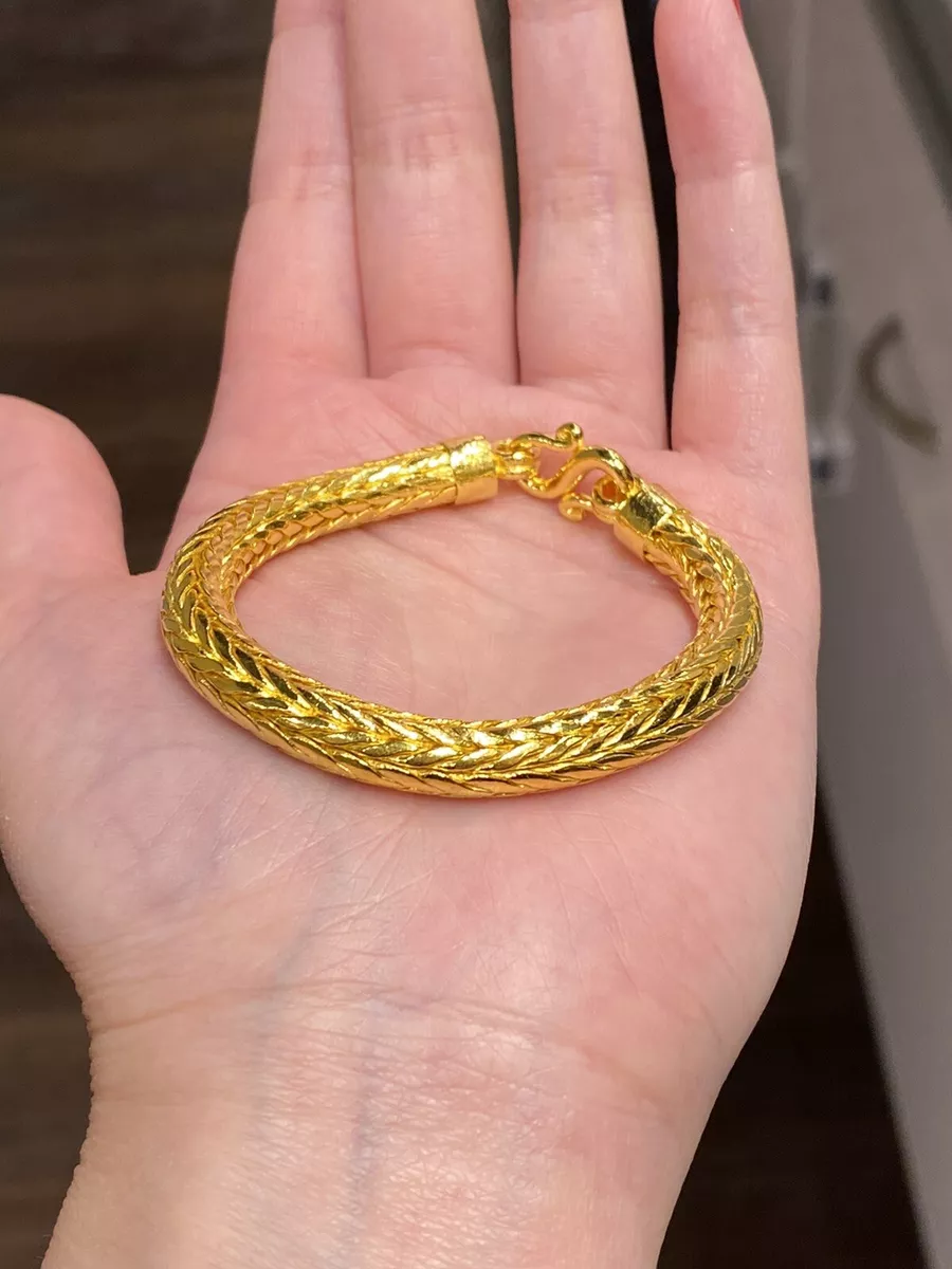 Dragon Scale bracelet🥰 this bracelet is fully solid | By 9999 GOLD  JewelryFacebook