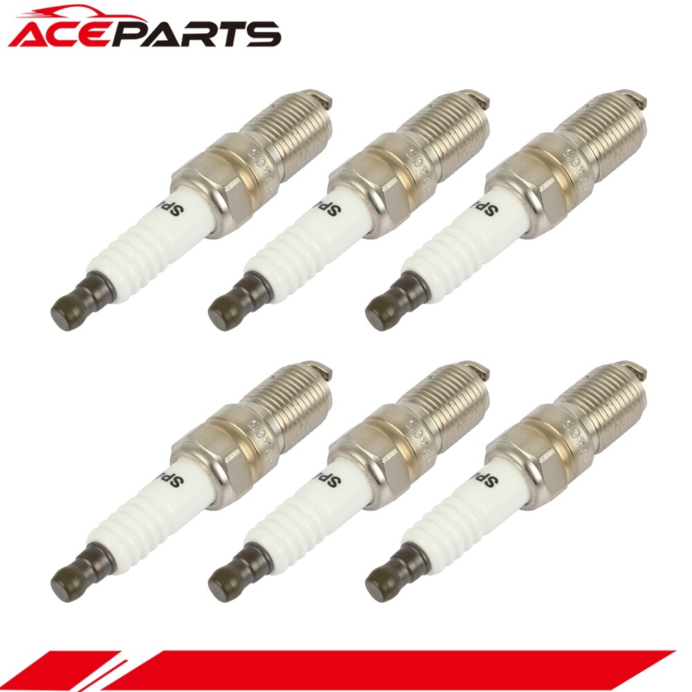6x Iridium  Platinum Spark Plugs For 2000-2008 Jaguar S-Type X-Type 3.0L V6