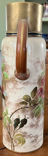 Antique Art Nouveau Royal Doulton Burslem Pitcher Pink Cottage Roses England - Picture 2 of 6