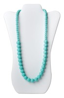 Bumkins Nixi Ciclo Silicone Teething Necklace, Turquoise , New, Free Shipping on sale Bumkins Nixi Ciclo Silicone Teething Necklace, Turquoise , New, Free Shipping on sale