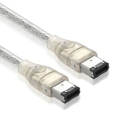 2m FireWire 400 Cable 6 Pin Male IEEE 1394 for Mac Pro Audio Interface DV Cam