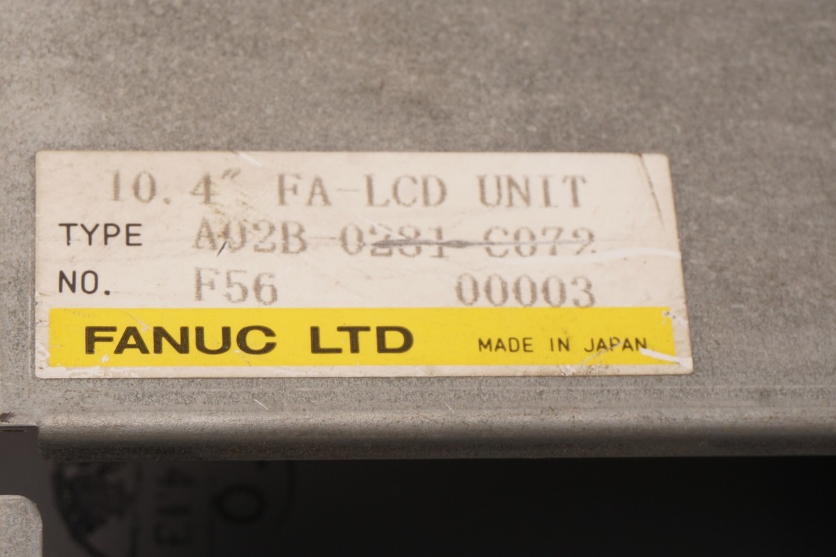 FANUC A02B-0281-C072 10.4 FANUC A02B-0281-C072 10.4