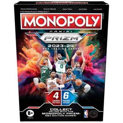 2023-24 Panini Prizm Monopoly NBA Trading Cards Booster/Blaster Box - 24  Cards | eBay