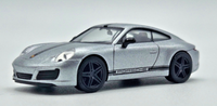 Porsche 911 (991) Carrera 4 S Silber Herpa 430418 H0 1:87