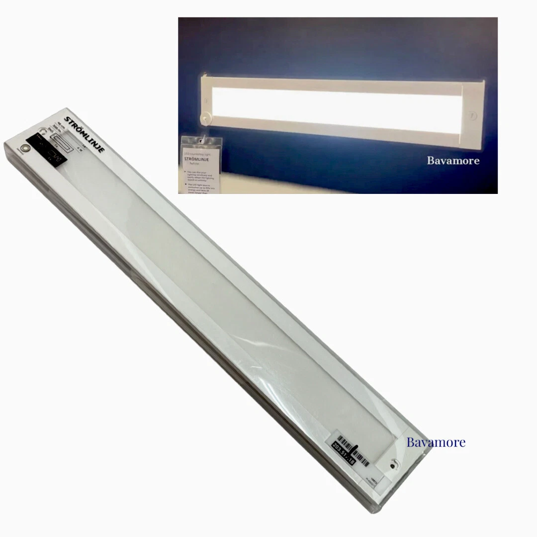 Ikea STR MLINJE LED countertop light white 18