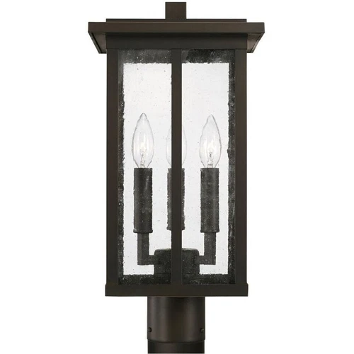 Capital Lighting - Barrett - 3 Light Outdoor Post Lantern Rain or Shine made for - Picture 1 of 4