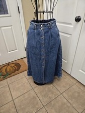 Vintage Bill Blass Denim Skirt