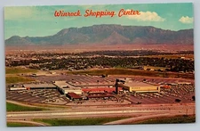 Winrock Shopping Center Albuquerque New Mexico NM c1960 Vintage Postcard