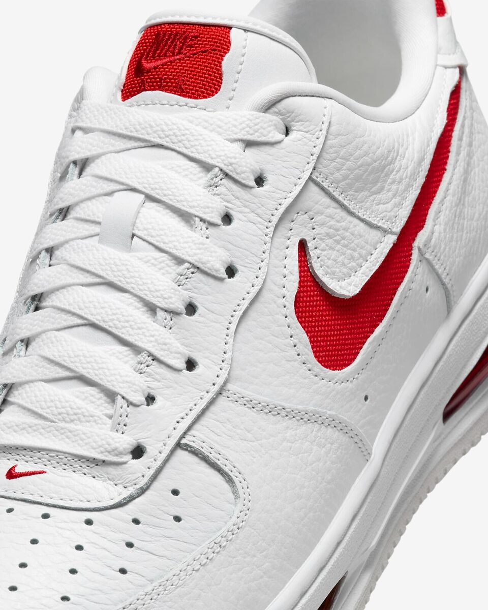 Nike Air Force 1 Low EVO Sneakers Shoes White/University Red