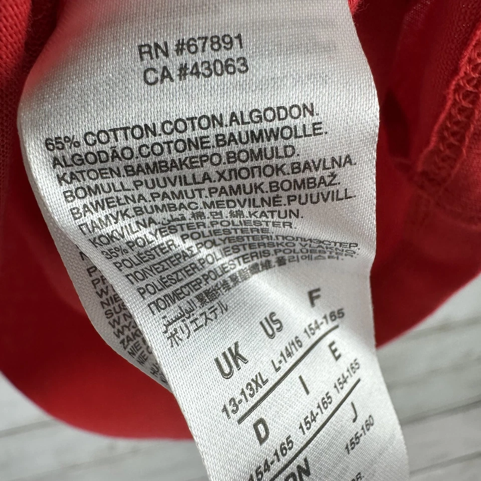 Nike NBA Houston Rockets Chris Paul #3 Camiseta Manga Corta Jóvenes Niños Grande Roja Foto 4 de 4