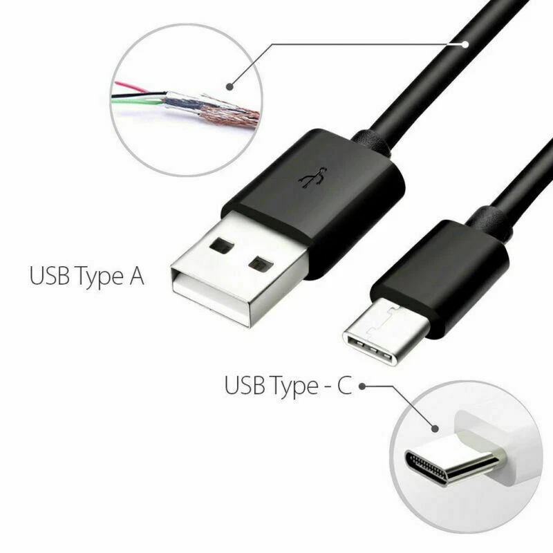 Type-C Fast Charging Cable Cord Sync For SAMSUNG GALAXY S8 S8PLUS NOTE8 USB-C - Image 3 of 4