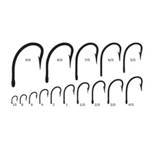 MUSTAD O’SHAUGHNESSY-9174-BRONZE/3XSHORT-1XSTRONG-CHOOSE HOOK SIZE/PACKAGE