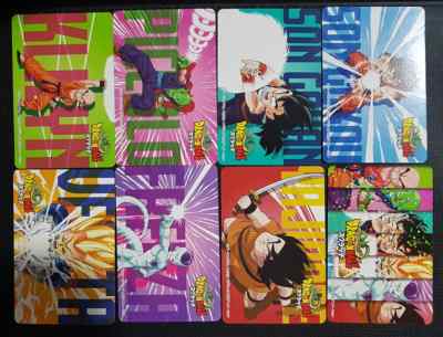 Dragon Ball Z DBZ Dragon Ball Scratch Karte (Lottery Limited) #Full Set 2018