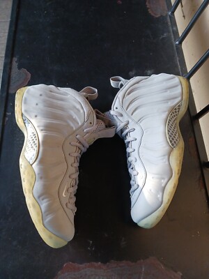 Size 10.5 - Nike Air Foamposite One PRM Wolf Grey 