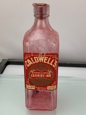 Caldwell's Carmine Ink with Cork New Zealand 16 oz (e862)