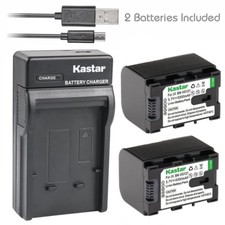 BN-VG121 Battery  Slim USB Charger for JVC Everio GZ-EX355 EX515 EX555 EX575