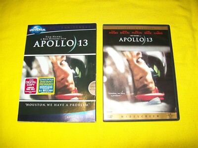 APOLLO 13 DVD WITH SLIPCOVER 100TH ANNIVERSARY TOM HANKS