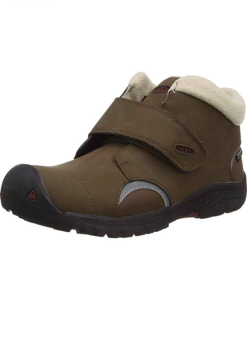 KEEN Unisex Stivaletti Kids Kootenay Ill Mid Wp UK 1 EU 34 Marroni Prezzo di ricambio £59