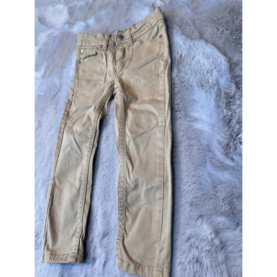 Pantalones Joe's Jeans Sarga Cintura Ajustable Informales Todos los Días Caqui Talla 4 Foto 3 de 4