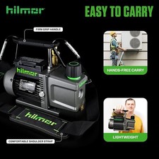 hilmor Vacuum Pump 3 CFM, Model 1947970 With FREE Carrying Strap
