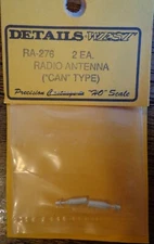 Details West 276  x  HO Radio Antenna Can Type