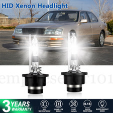 2x New D2R Xenon HID Headlight Bulbs 6000K White For Lexus LS400 LS430