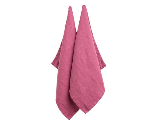 Set of 2 Kitchen Towels 100% Linen Dish Towels Tea Towels Cleaning Hand Towels - Picture 75 of 85