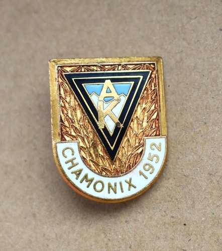 Insigne Ski Savoie US GA Chamois Augis Lyon - Club Français Vintage