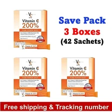 VITC Vitamin C 200% Pure Power Shot Reduce wrinkles acne Bright Clear Skin