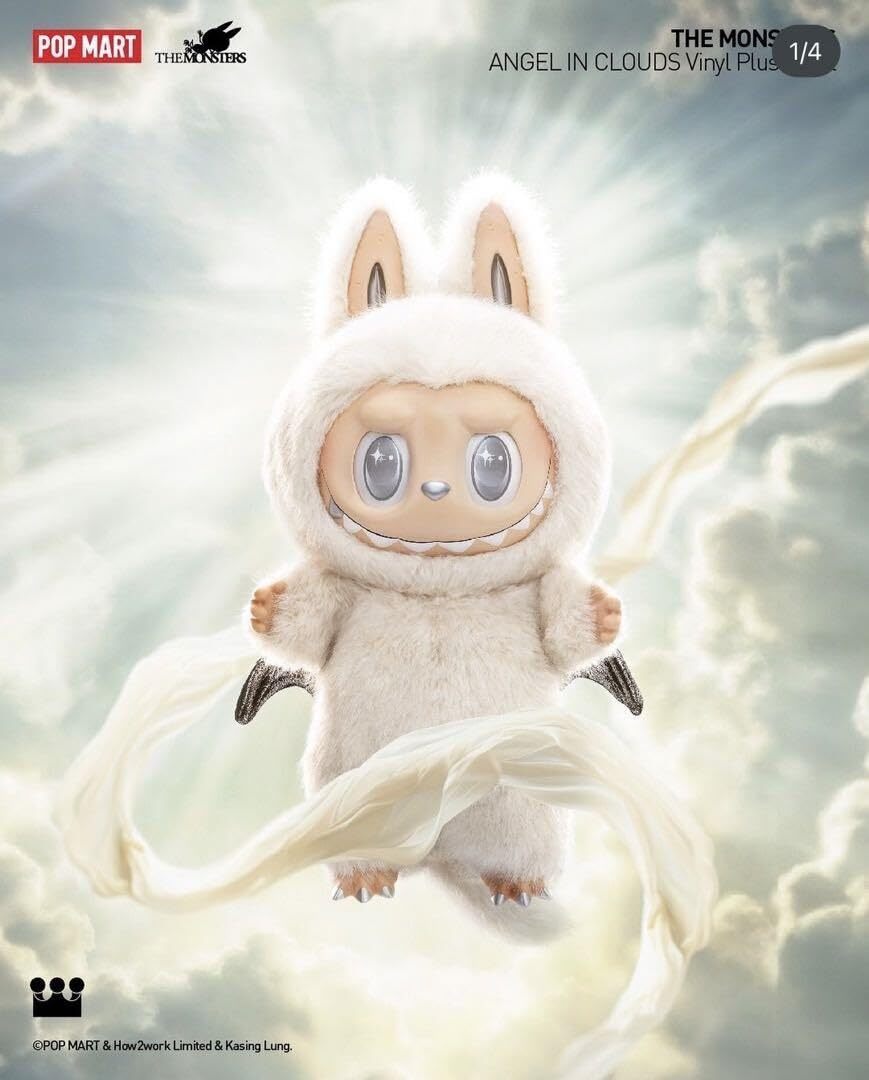 ぬいぐるみ POP MART ANGEL IN CLOUDS THE MONSTERS - ANGEL IN CLOUDS Vinyl Face Doll - POP MART