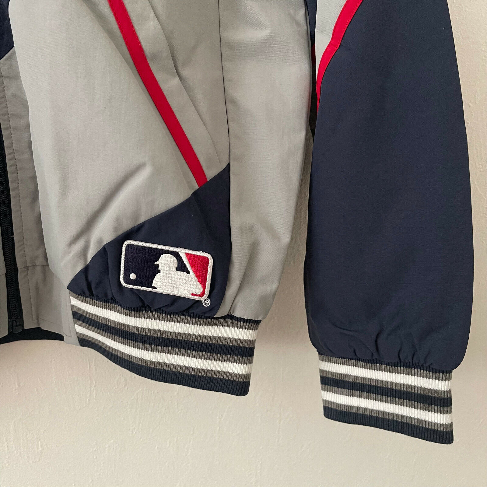 SUPREME x NEW YORK YANKEES Track Jacket Baseball Windbreaker Navy