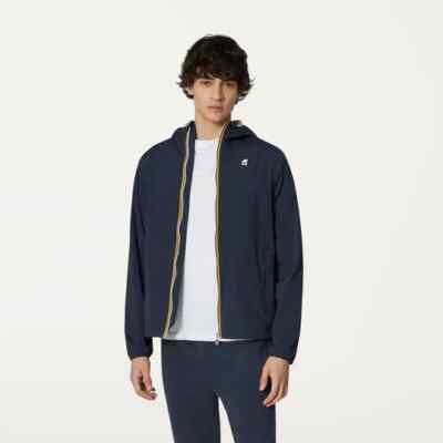 K-WAY UOMO GIACCA K2121NW JACK STRETCH NYLON JERSEY