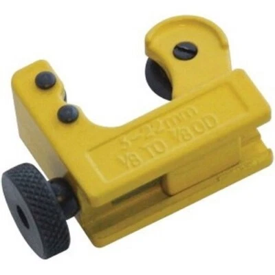 247 BID PLUMBERS 3mm (1/8") - 22mm (7/8") BRAKE COPPER PIPE MINI TUBE CUTTER SLICER