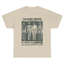 Talking Heads Japan 1979 Concert Stop Making Sense Retro Album 80s Shirt S-5XL