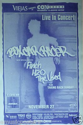 BOXCAR RACER /TAKING BACK SUNDAY /FINCH /H20 2002 SAN DIEGO BOXCAR RACER /TAKING BACK SUNDAY /FINCH /H20 2002 SAN DIEGO