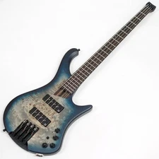 Ibanez EHB1500 CTF Headless Bass SPOT Model Cosmic Blue Starburst Flat
