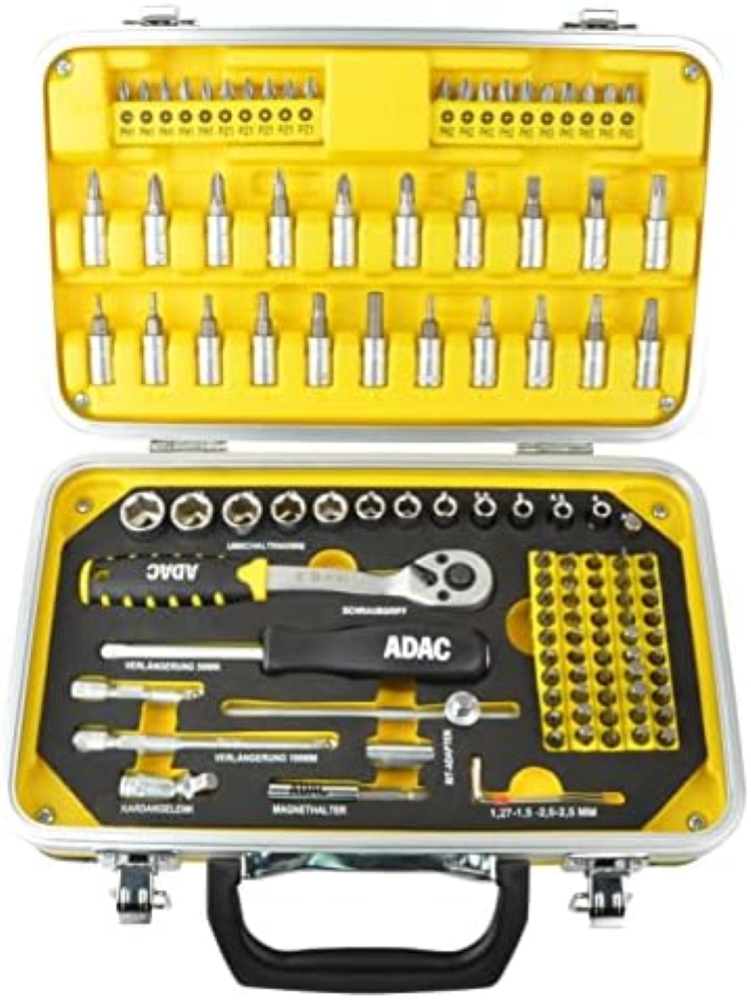 ADAC M98416 - Set di viti e punte, 116 pezzi