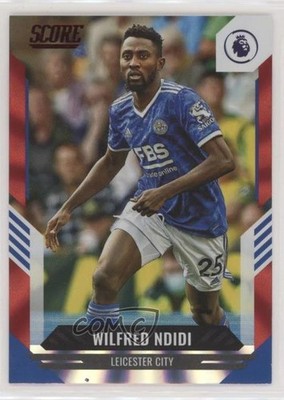 2021-22 Panini Score Premier League Red Lasers Wilfred Ndidi #98 0jf5