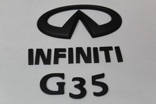 2003 - 2007 Infiniti G35 Emblem Logo Badge Set Oem 2003 - 2007 Infiniti G35 Emblem Logo Badge Set Oem