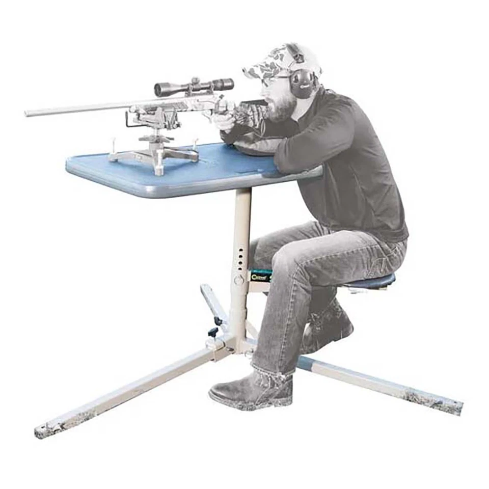 Caldwell The Stable Table 可调耐用钢架 360 度旋转 — 第 4/4 张图片