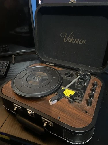 Voksun Vinyl Record Player Bluetooth