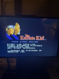 Nintendo NES Game Lot - Double Dragon 3, Top Gun, Karate Kid, WrestleMania, MLB