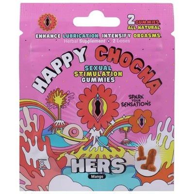 Happy Chocha Gummies For Her - 2 Gummies - Female Enhancement Gummies