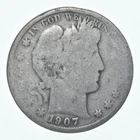 1907-S Barber Half Dollar Estate Coin Collection *337